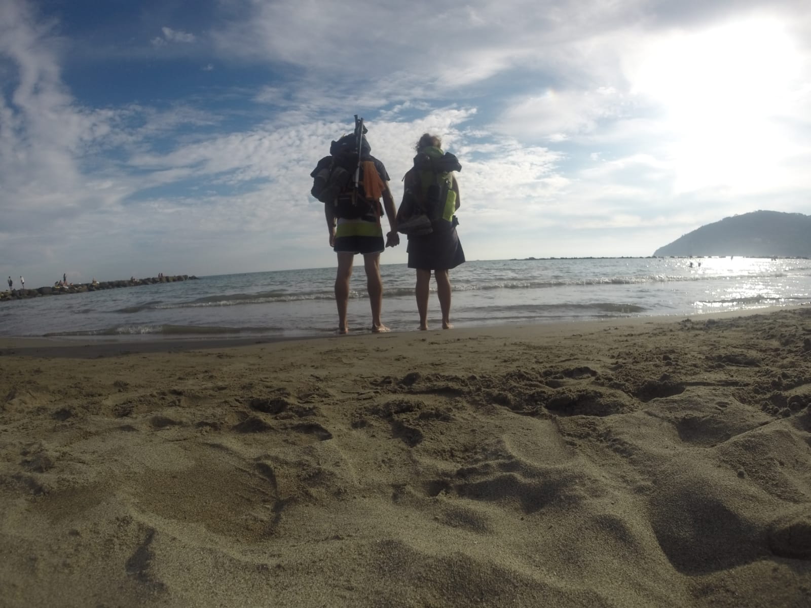 #1camminox2 - Quattordicesimo giorno sulla Via Francigena: Attratti dal mare - Da Aulla a Avenza